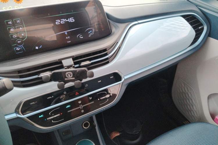 Used CHANGAN Benni E-Star 2022 Qingxin Edition Colorful Model Lithium Iron Phosphate Audio And AC Panel