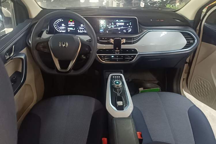 Used CHANGAN Benni E-Star 2022 Qingxin Edition Colorful Model Lithium Iron Phosphate Center Console