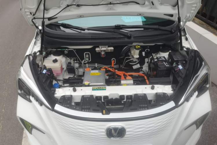 Used CHANGAN Benni E-Star 2022 Qingxin Edition Colorful Model Lithium Iron Phosphate Engine Bay