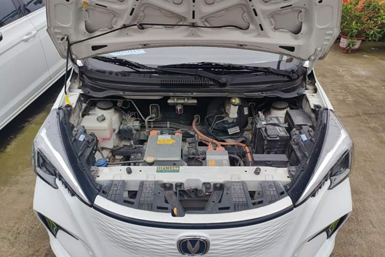 Used CHANGAN Benni E-Star 2022 Qingxin Edition Colorful Model Lithium Iron Phosphate Engine Bay