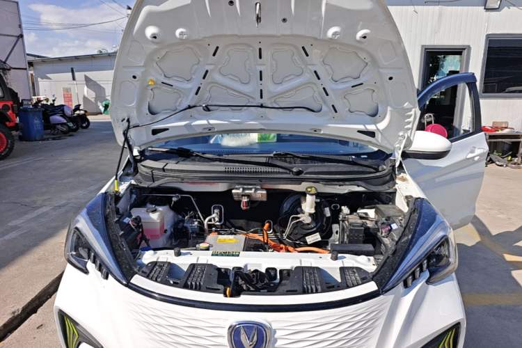 Used CHANGAN Benni E-Star 2022 Qingxin Edition Colorful Model Lithium Iron Phosphate Engine Bay