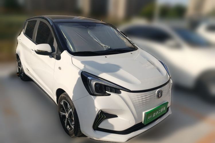 Used CHANGAN Benni E-Star 2022 Qingxin Edition Colorful Model Lithium Iron Phosphate Front Right 45 Deg