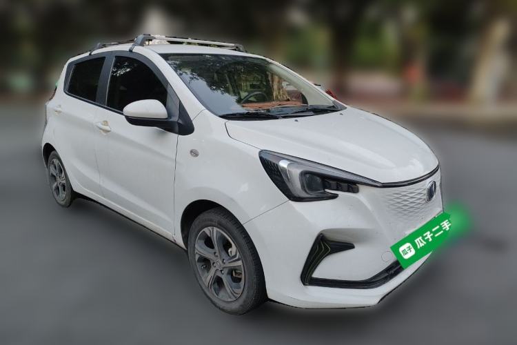 Used CHANGAN Benni E-Star 2022 Qingxin Edition Colorful Model Lithium Iron Phosphate Front Right 45 Deg