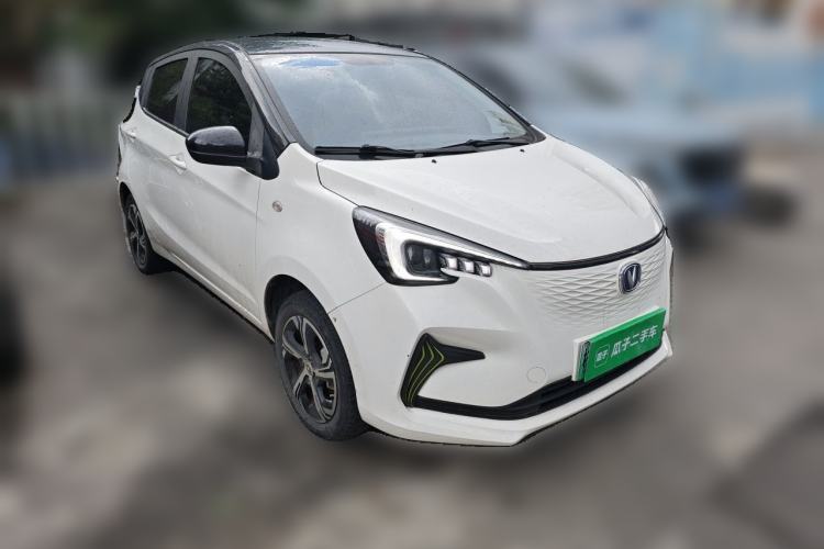 Used CHANGAN Benni E-Star 2022 Charming Edition Colorful Model Lithium Iron Phosphate Front Right 45 Deg
