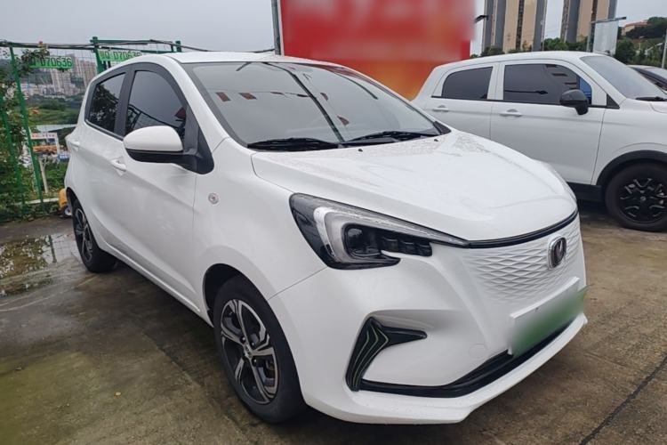 Used CHANGAN Benni E-Star 2022 Qingxin Edition Colorful Model Lithium Iron Phosphate Front Right 45 Deg