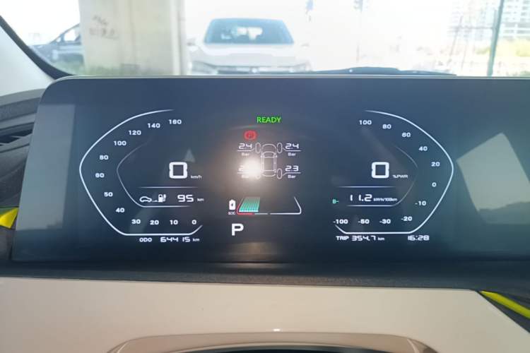 Used CHANGAN Benni E-Star 2022 Qingxin Edition Colorful Model Lithium-NMC Instrument Cluster