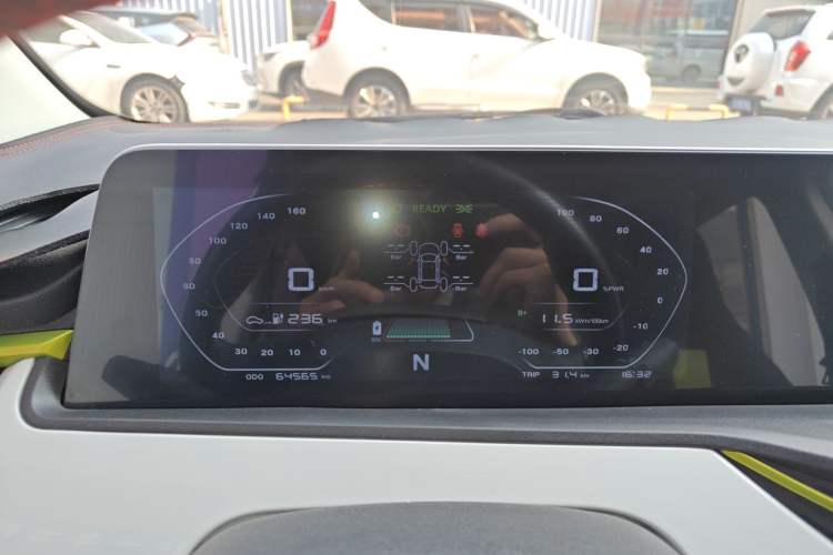 Used CHANGAN Benni E-Star 2022 Qingxin Edition Colorful Model Lithium-NMC Instrument Cluster