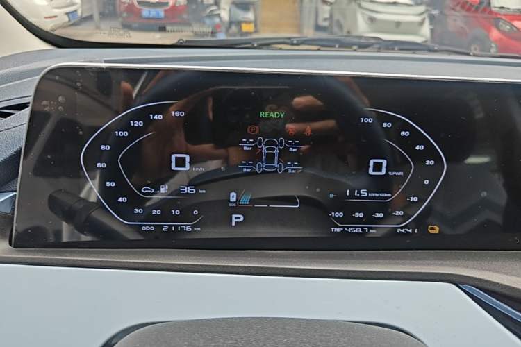 Used CHANGAN Benni E-Star 2022 Qingxin Edition Colorful Model Lithium-NMC Instrument Cluster