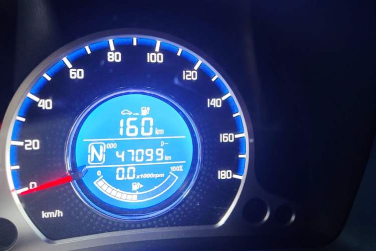 Used CHANGAN Benni E-Star 2022 National Edition Colorful Limited Edition (Fast-Charging Version) Lithium Iron Phosphate Instrument Cluster