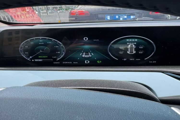 Used CHANGAN Benni E-Star 2022 Charming Edition Colorful Model Lithium Iron Phosphate Instrument Cluster