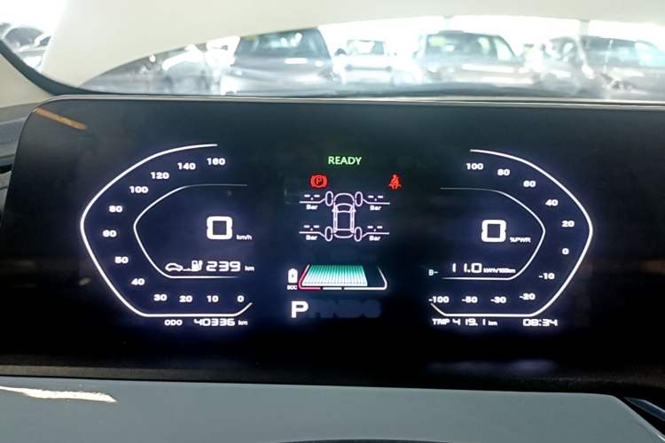 Used CHANGAN Benni E-Star 2022 Qingxin Edition Colorful Model Lithium Iron Phosphate Instrument Cluster