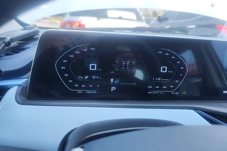 Used CHANGAN Benni E-Star 2022 Qingxin Edition Colorful Model Lithium Iron Phosphate Instrument Cluster