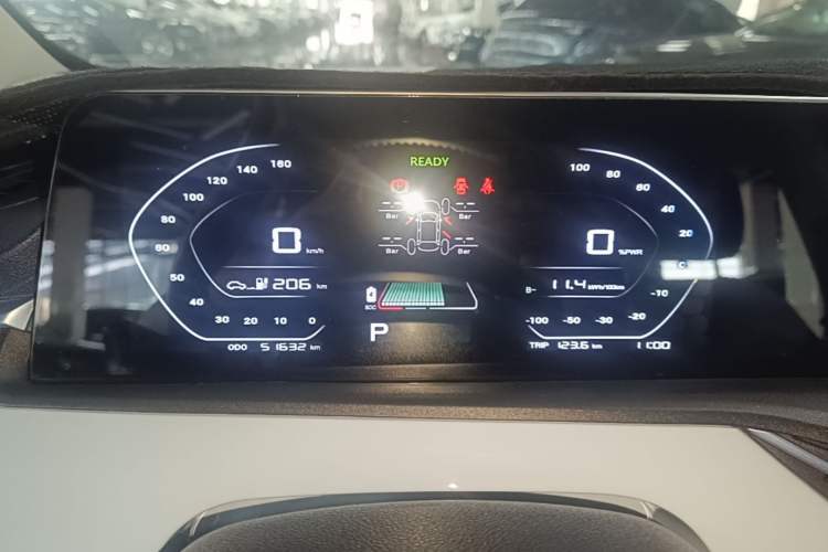 Used CHANGAN Benni E-Star 2022 Qingxin Edition Colorful Model Lithium Iron Phosphate Instrument Cluster