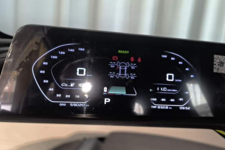 Used CHANGAN Benni E-Star 2022 Qingxin Edition Colorful Model Lithium-NMC Instrument Cluster