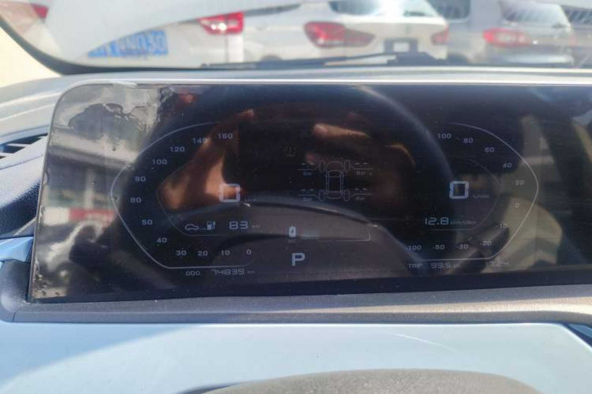 Used CHANGAN Benni E-Star 2022 Qingxin Edition Colorful Model Lithium Iron Phosphate Instrument Cluster