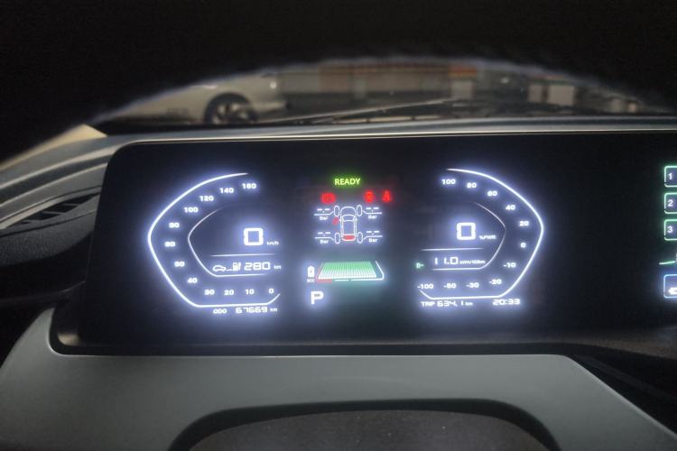 Used CHANGAN Benni E-Star 2022 Qingxin Edition Colorful Model Lithium Iron Phosphate Instrument Cluster