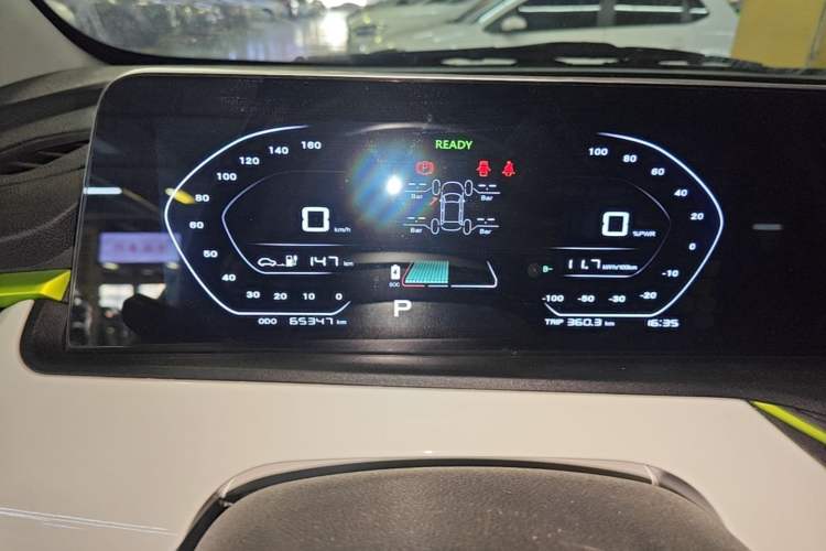 Used CHANGAN Benni E-Star 2022 Qingxin Edition Colorful Model Lithium Iron Phosphate Instrument Cluster