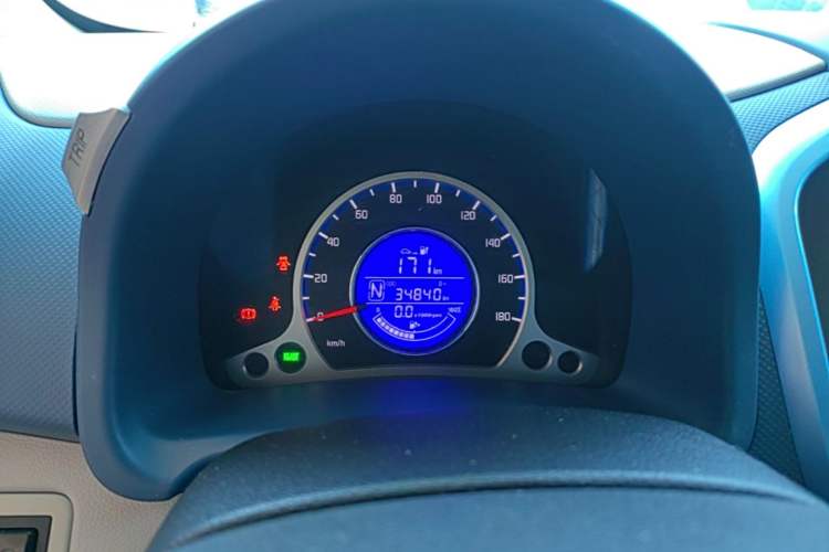 Used CHANGAN Benni E-Star 2022 National Edition Colorful Limited Edition (Fast-Charging Version) Lithium Iron Phosphate Instrument Cluster