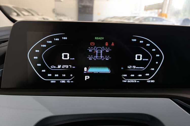 Used CHANGAN Benni E-Star 2022 Qingxin Edition Colorful Model Lithium Iron Phosphate Instrument Cluster