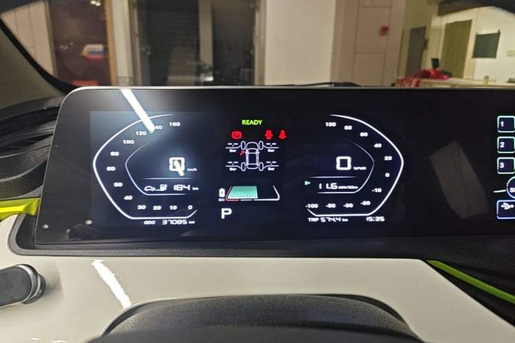 Used CHANGAN Benni E-Star 2022 Qingxin Edition Colorful Model Lithium-NMC Instrument Cluster