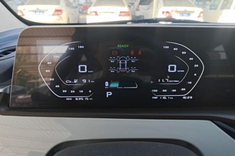 Used CHANGAN Benni E-Star 2022 Qingxin Edition Colorful Model Lithium-NMC Instrument Cluster