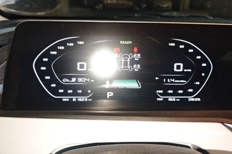 Used CHANGAN Benni E-Star 2022 Qingxin Edition Colorful Model Lithium Iron Phosphate Instrument Cluster