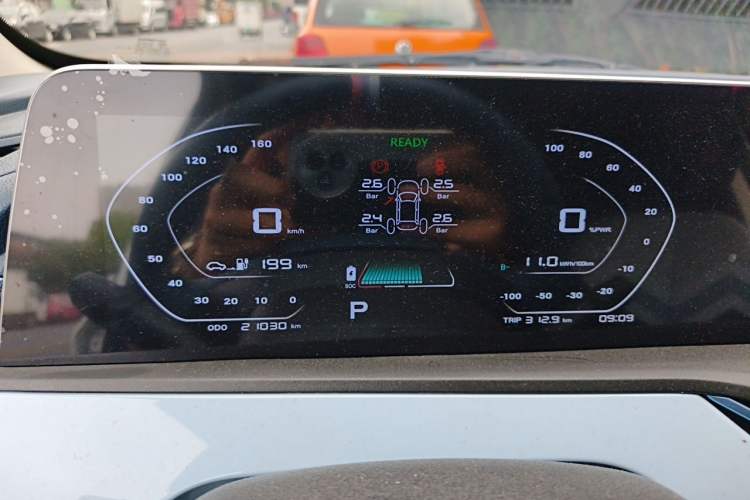 Used CHANGAN Benni E-Star 2022 Qingxin Edition Colorful Model Lithium-NMC Instrument Cluster