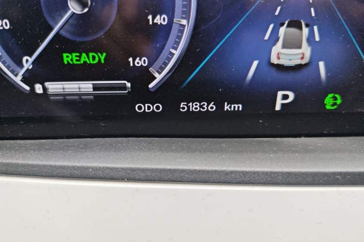 Used CHANGAN Benni E-Star 2022 Charming Edition Colorful Model Lithium Iron Phosphate Odometer Close Up