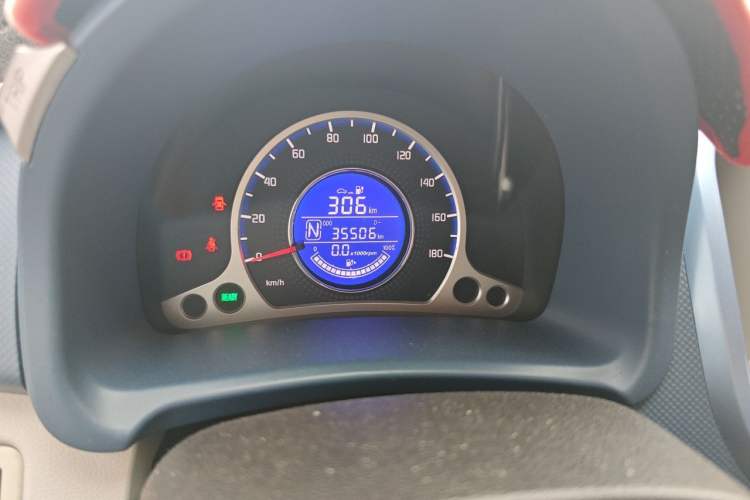 Used CHANGAN Benni E-Star 2022 National Edition Colorful Limited Edition (Fast-Charging Version) Lithium Iron Phosphate Odometer Close Up