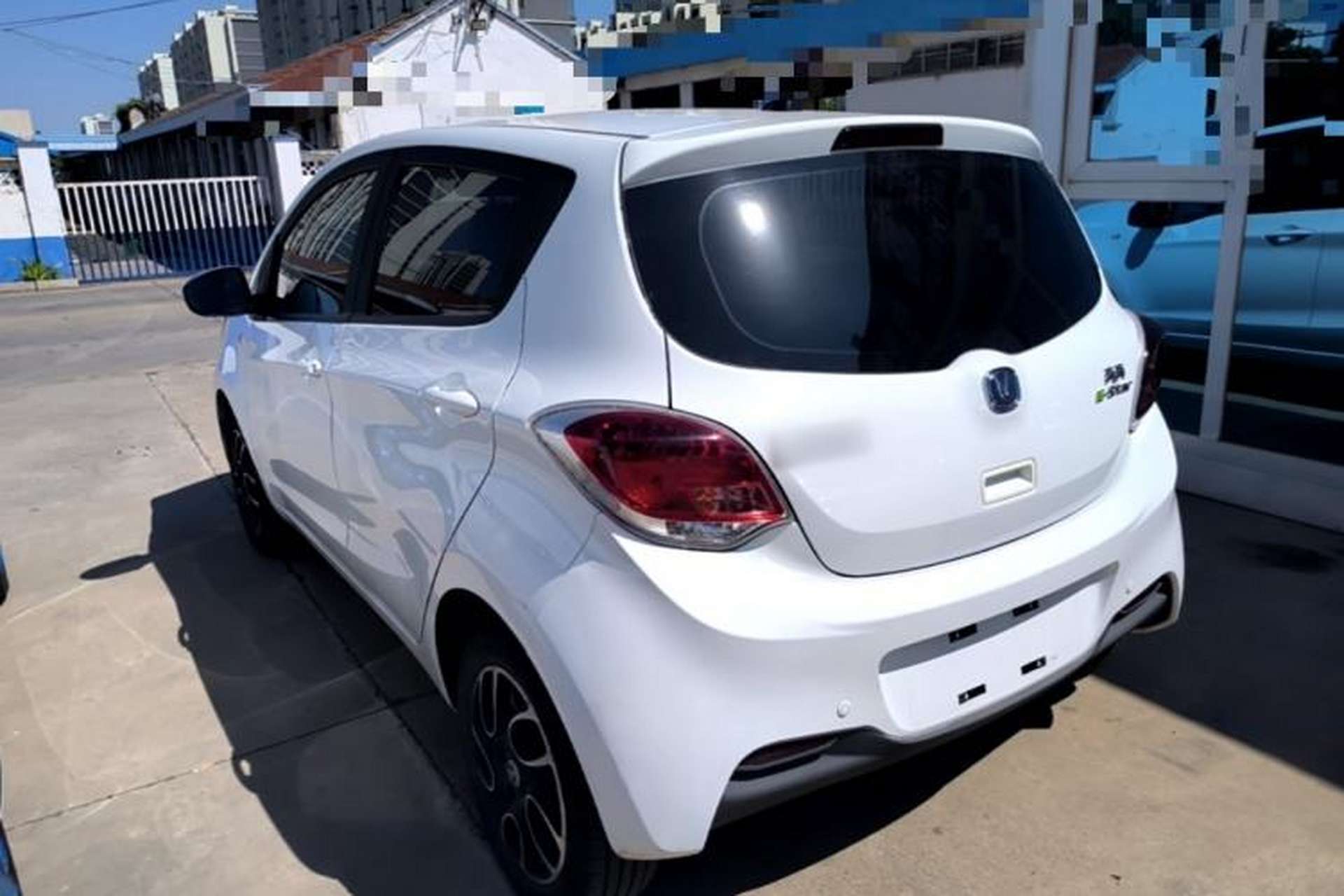 Used CHANGAN Benni E-Star 2022 Qingxin Edition Colorful Model Lithium Iron Phosphate Rear Left 45 Deg