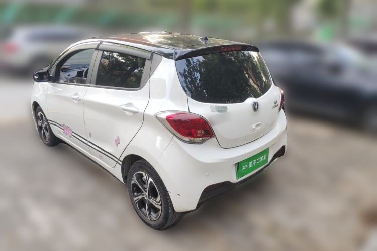 Used CHANGAN Benni E-Star 2022 Charming Edition Colorful Model Lithium Iron Phosphate Rear Left 45 Deg