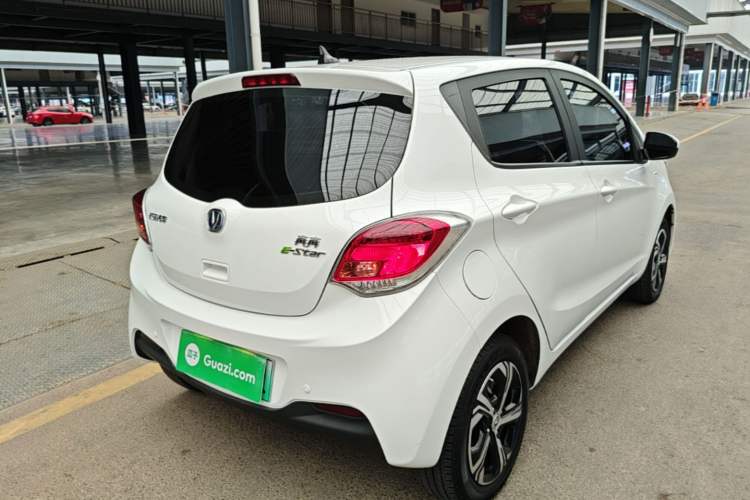 Used CHANGAN Benni E-Star 2022 Qingxin Edition Colorful Model Lithium Iron Phosphate Rear Right 45 Deg