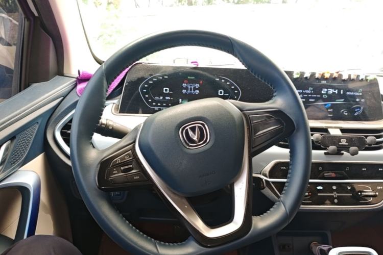 Used CHANGAN Benni E-Star 2022 Qingxin Edition Colorful Model Lithium Iron Phosphate Steering Wheel