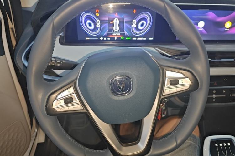 Used CHANGAN Benni E-Star 2022 Charming Edition Colorful Model Lithium Iron Phosphate Steering Wheel