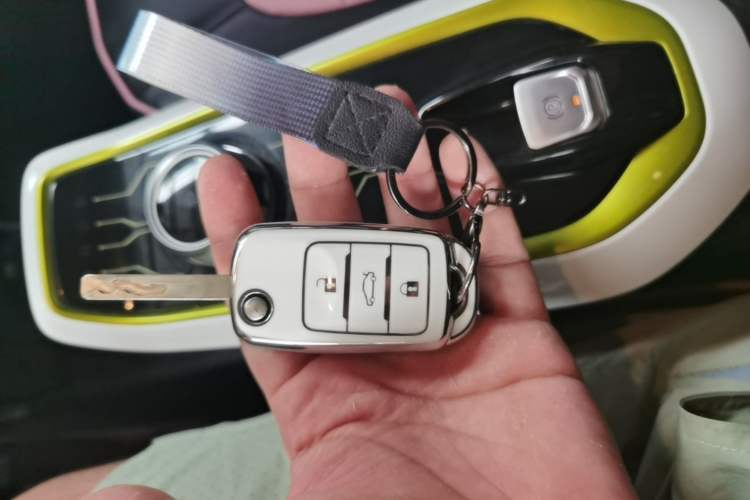 Used CHANGAN Benni E-Star 2022 Qingxin Edition Colorful Model Lithium Iron Phosphate Vehicle Key