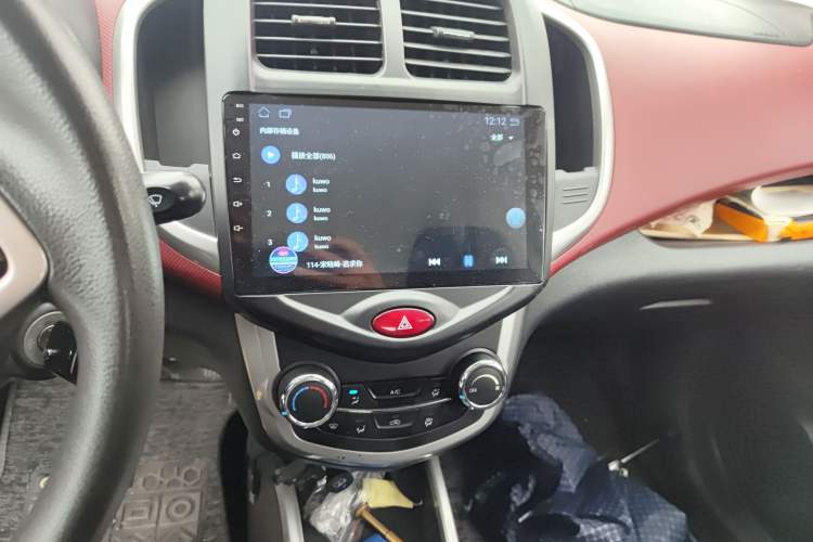 Used CHANGAN Benni EV 2017 Pure Electric 180 km Standard Model Audio And AC Panel