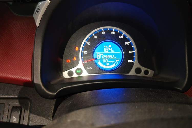 Used CHANGAN Benni EV 2017 Pure Electric 180 km Standard Model Odometer Close Up