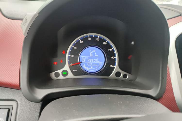Used CHANGAN Benni EV 2017 Pure Electric 180 km Standard Model Odometer Close Up