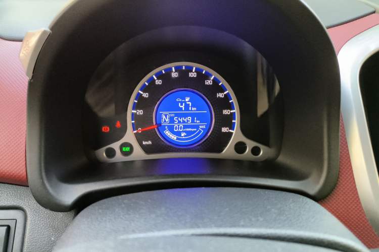 Used CHANGAN Benni EV 2017 Pure Electric 180 km Standard Model Odometer Close Up