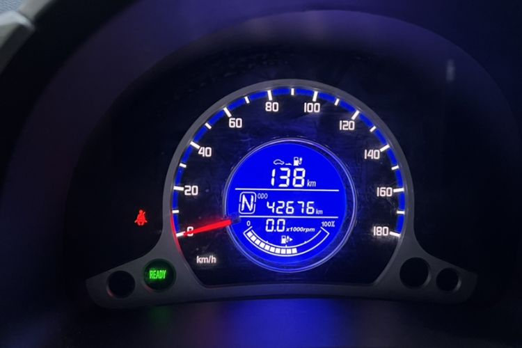Used CHANGAN Benni EV 2017 Pure Electric 210 km Fashion Edition Odometer Close Up