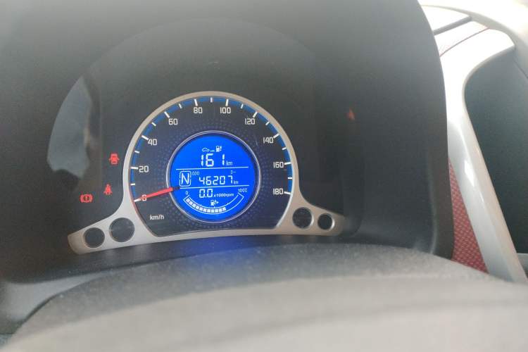 Used CHANGAN Benni EV 2017 Pure Electric 210 km Fashion Edition Odometer Close Up