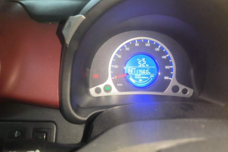 Used CHANGAN Benni EV 2017 Pure Electric 210 km Fashion Edition Odometer Close Up