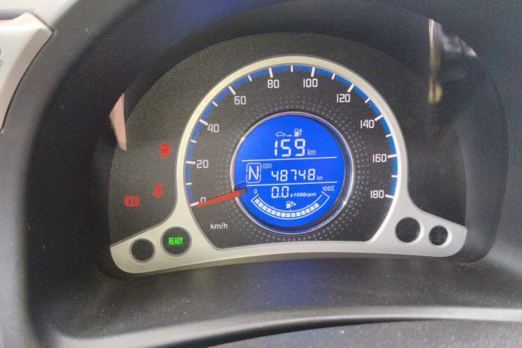 Used CHANGAN Benni EV 2017 Pure Electric 180 km Standard Model Odometer Close Up