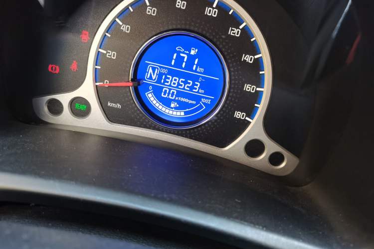 Used CHANGAN Benni EV 2018 EV260 Standard Model Odometer Close Up