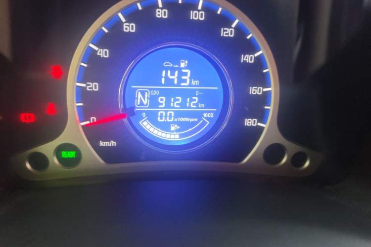 Used CHANGAN Benni EV 2018 EV260 Standard Model Odometer Close Up