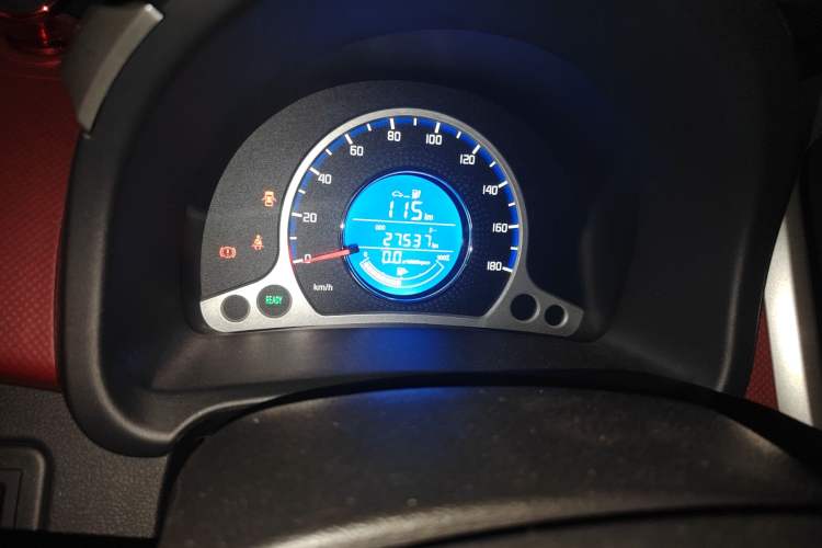 Used CHANGAN Benni EV 2018 EV260 Standard Model Odometer Close Up