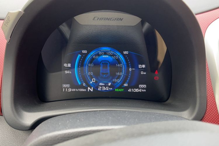 Used CHANGAN Benni EV 2018 EV260 Fashion Edition Odometer Close Up