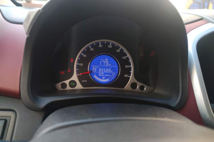 Used CHANGAN Benni EV 2018 EV260 Standard Model Odometer Close Up