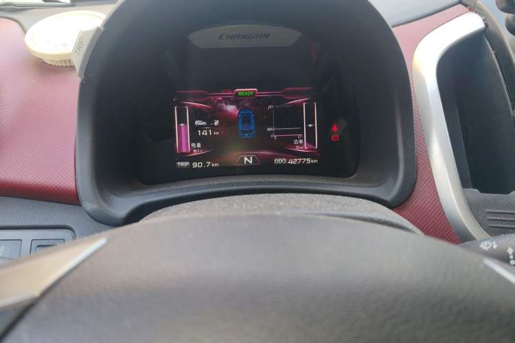 Used CHANGAN Benni EV 2018 EV260 Fashion Edition Odometer Close Up