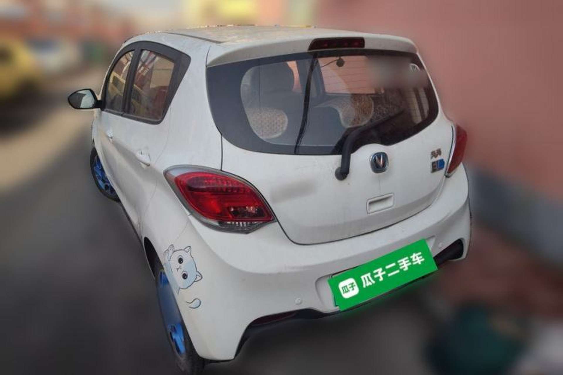 Used CHANGAN Benni EV 2018 EV260 Fashion Edition Rear Left 45 Deg
